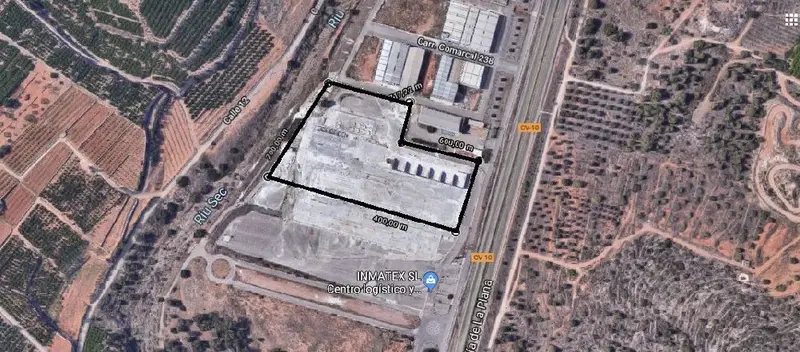 Venta Parcela Industrial Borriol 27000m2 cv10