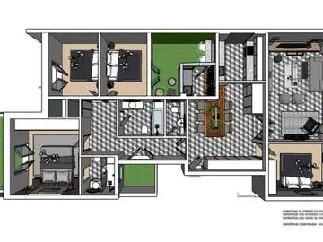 Piso en venta Sant Gervasi Galvany Barcelona 133m2 4 habitaciones
