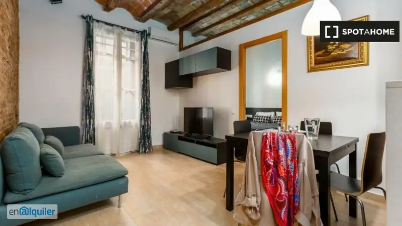 Precioso apartamento de 1 dormitorio en alquiler en Grácia