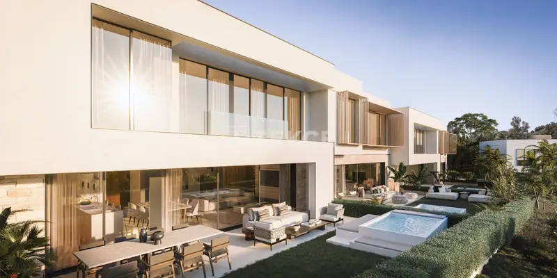 Villas Pareadas de Lujo en Mijas Malaga con Vistas al Golf