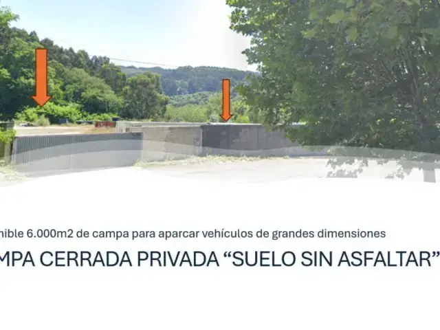 Alquiler Campa Terreno 6000m2 Muskiz Aparcamiento Camiones
