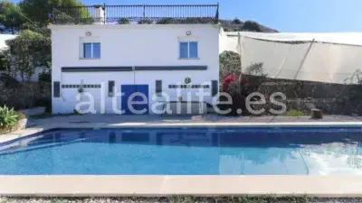 Casa Rústica en Altea La Vella con Piscina Privada