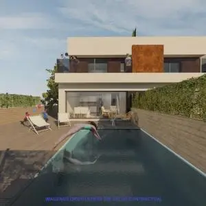 Adosados en Santiago de la Ribera a 100m de la Playa