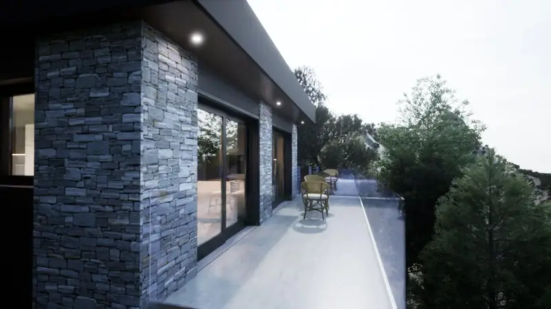 Casa Moderna con Terraza en Canyelles
