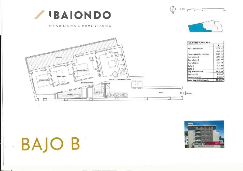 Venta Piso 2 Habitaciones Eibar Terraza Estacion Tren