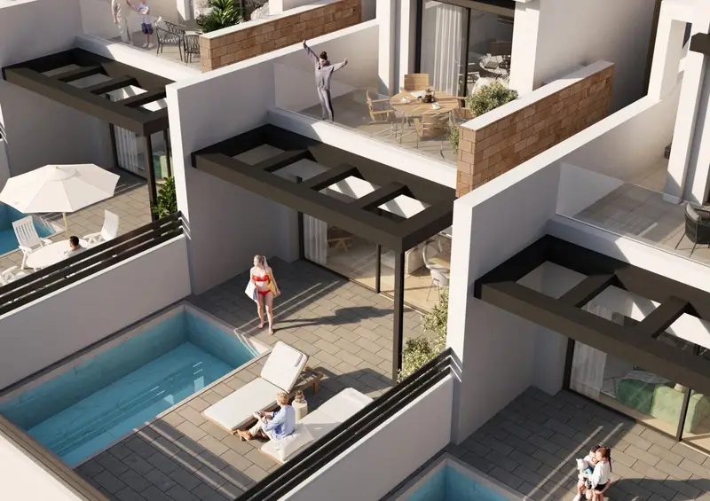 Villa de Lujo en Aguas Nuevas Torrevieja 3 Dormitorios Piscina Privada