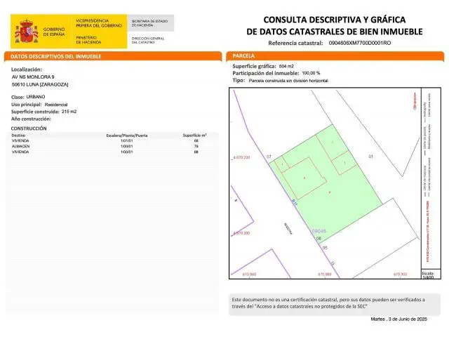 Casa para Reformar en Luna 136m2 + Almacén 79m2