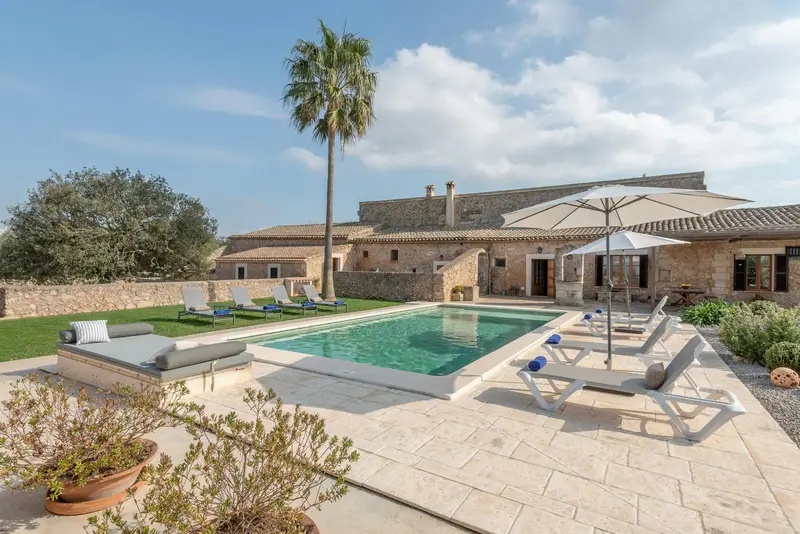 Casa Rural Mallorca 5 Dormitorios Piscina Barbacoa