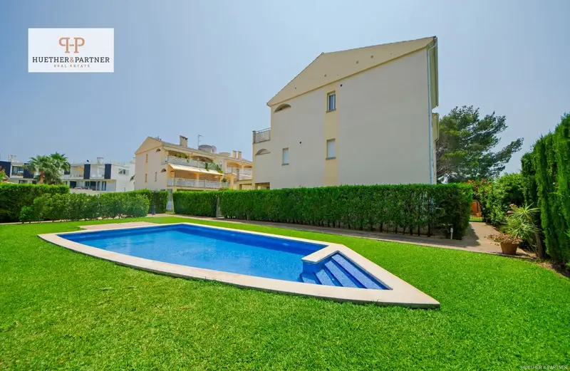 Planta Baja en Puerto Pollensa con Jardin y Piscina