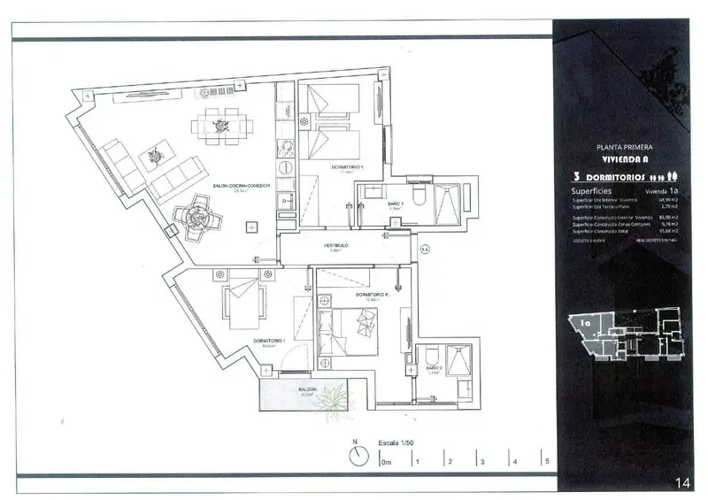 Piso en venta en Armilla Obra Nueva 3 dormitorios cerca PTS