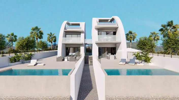 Bungalow en Venta Costa Blanca 2 Dormitorios Piscina Infinita