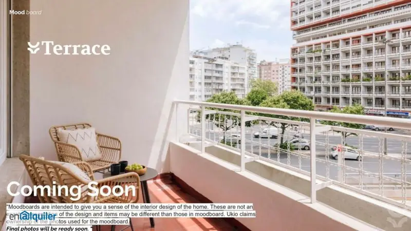 Alquiler Apartamento Amueblado Sarria Sant Gervasi 4 Dormitorios Terraza