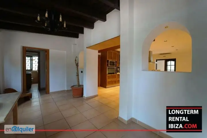 Casa en Alquiler Anual San Jose Ibiza 5 Dormitorios Piscina