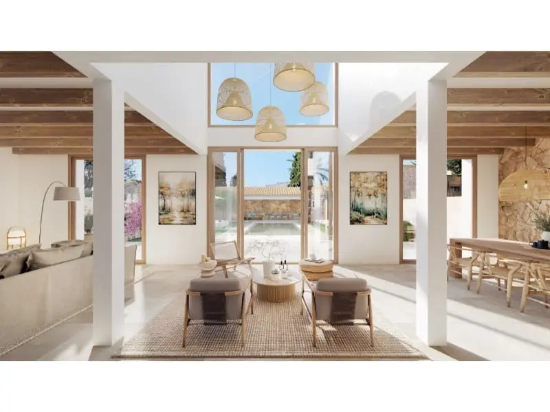Chalet de Lujo en Santanyi con Piscina y Jacuzzi