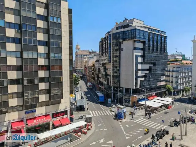Piso Amueblado 3 Dormitorios Plaza Santo Domingo Madrid