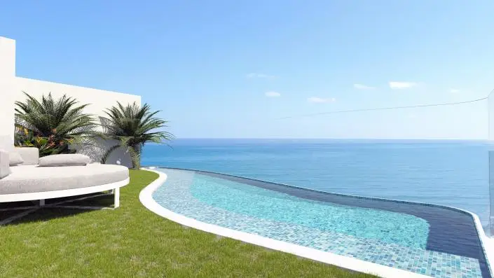 Atico 3 Dormitorios Primera Linea Playa Piscina Privada