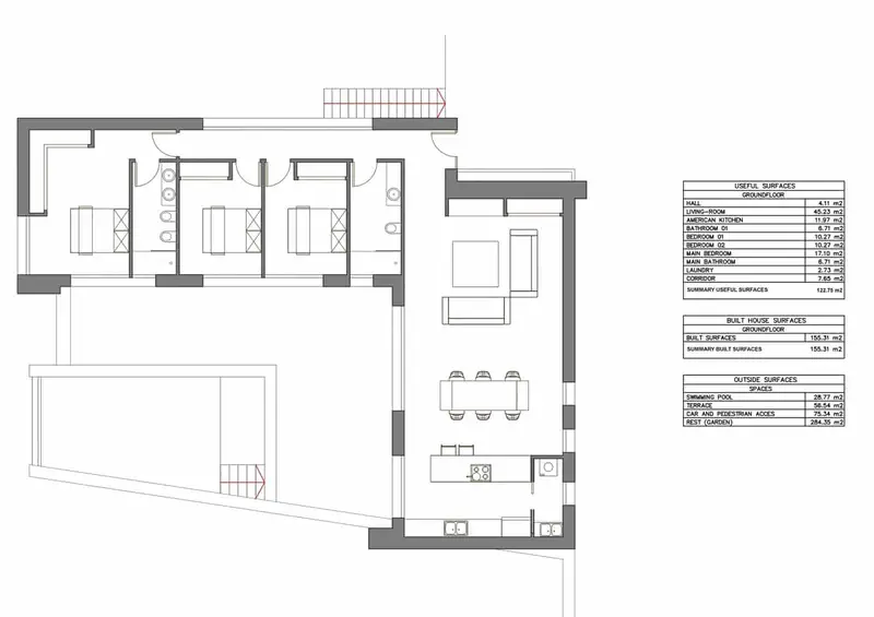Chalet en Venta Alcalali Alicante Moderna con Piscina