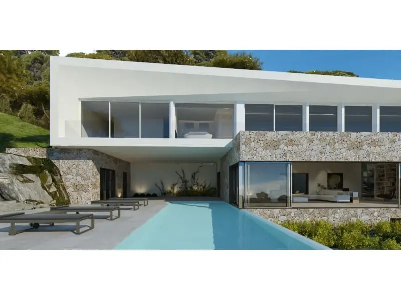 Chalet en Venta Sol de Mallorca 4 Suites Piscina Infinita Vistas al Mar