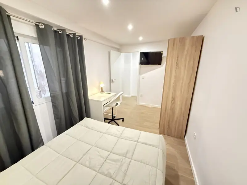 Habitacion Doble en piso para estudiantes y jovenes profesionales
