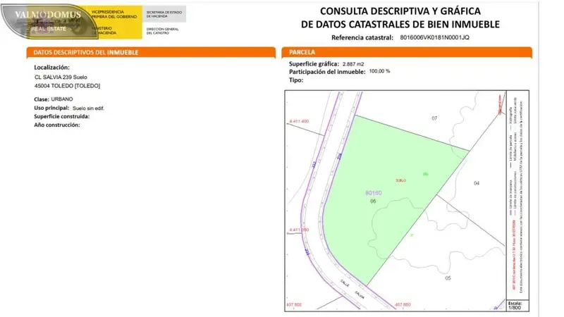 Venta Parcelas Urbanizacion Montesion Toledo
