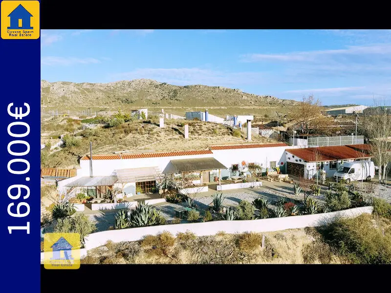 4 Cuarto Casa Cueva en venta
Huescar, Granada