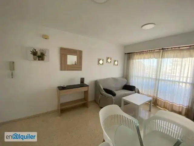 Piso estudiantes Gandia Playa 2 habitaciones terraza 2 piscinas