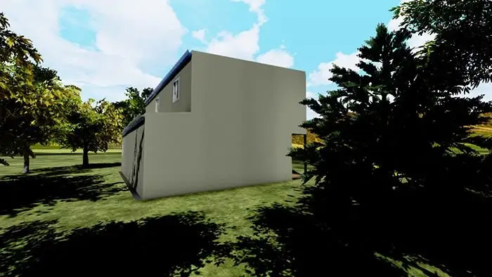 Casa Prefabricada Moderna 2 Plantas 3 Habitaciones