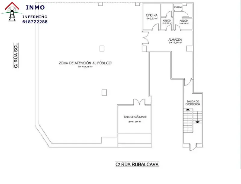 Venta Local Comercial 5 Habitaciones Centro Ferrol