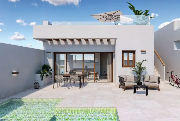 Villa 3 Dormitorios Torre Pacheco Piscina Privada