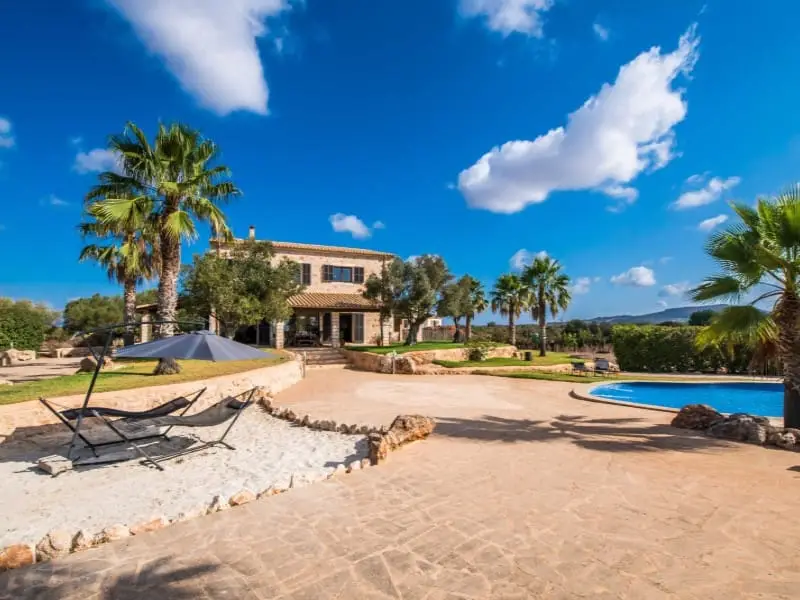 Finca Rustica en Venta Santanyi Mallorca 4 Dormitorios Piscina Jacuzzi