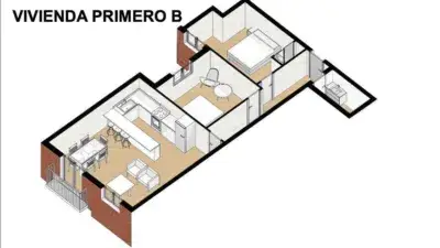 Piso en Venta en Cebolla 111m2 3 Dormitorios