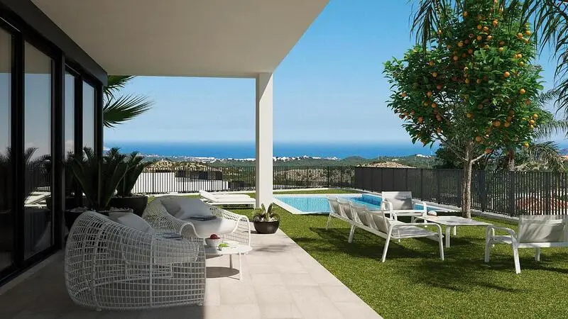 Villa en Venta Polop Alicante 3 Dormitorios Vistas al Mar