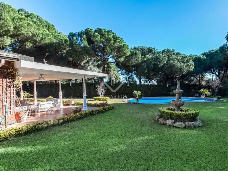 Finca con dos casas independientes en Sant Andreu de Llavaneres