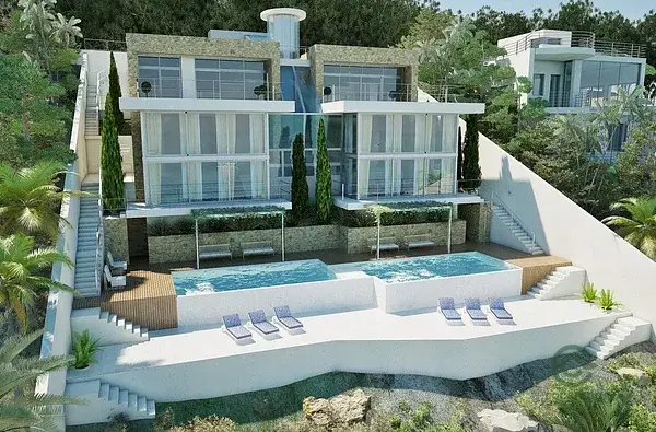Casa Vistamar Cala Vinyes Obra Nueva Vistas al Mar