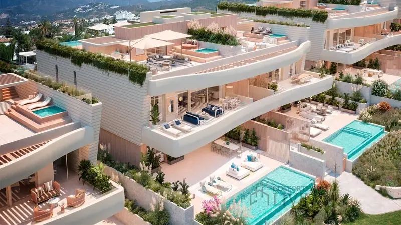 Ático en venta en Las Chapas, Marbella, Málaga