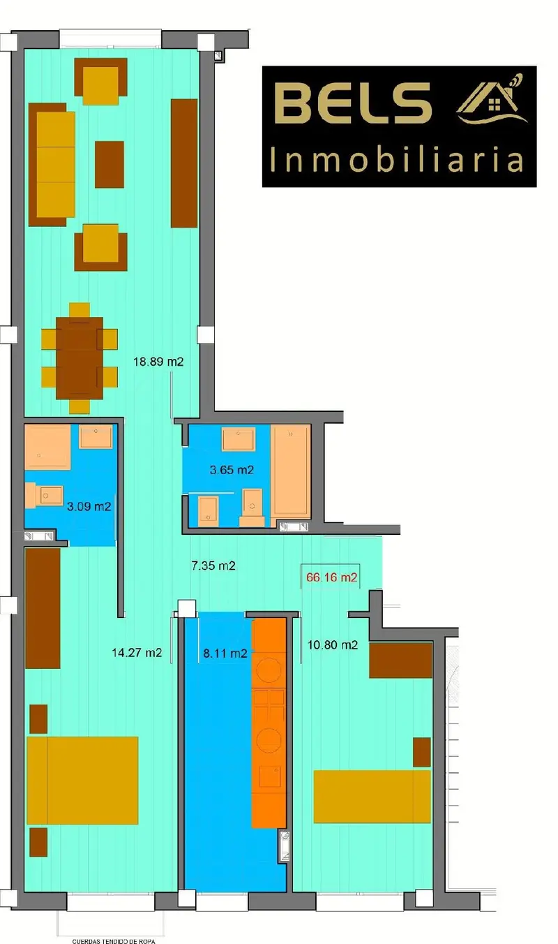 Venta Apartamento 2 Habitaciones Ponferrada Alta