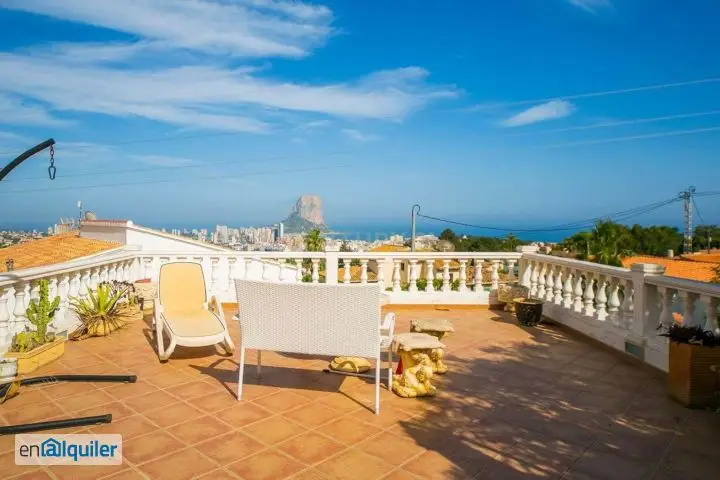 Alquiler Villa Cucarres Calpe Noviembre-Marzo
