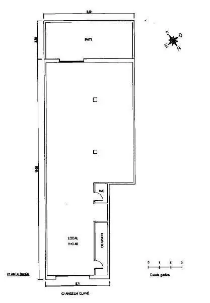 Local 130m² en Palafolls con Patio