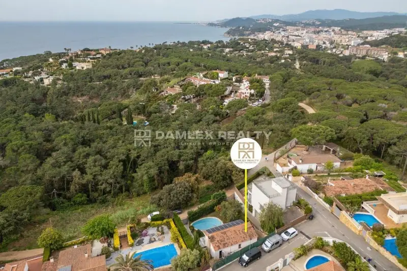 Chalet con Vistas al Mar en Cala Canyelles Lloret de Mar