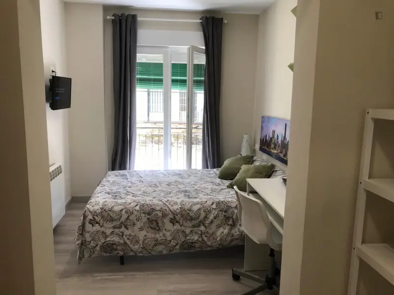 Habitacion Doble con Baño Privado y Balcon Centro Ciudad