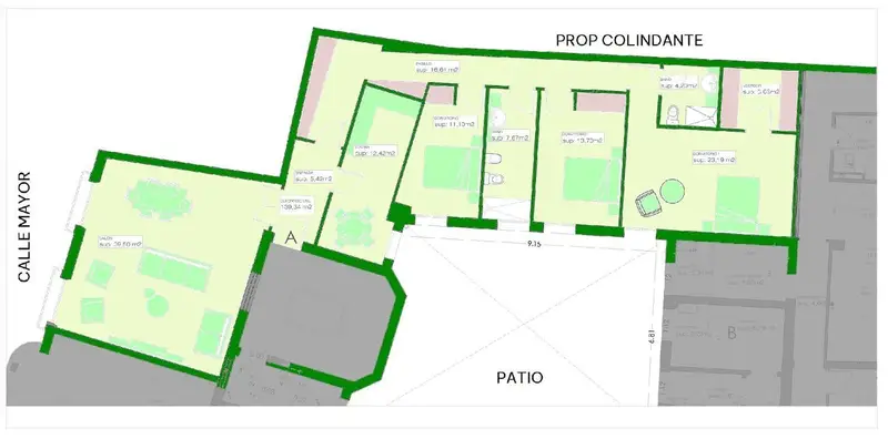 Apartamento en venta Palencia ciudad 139m2