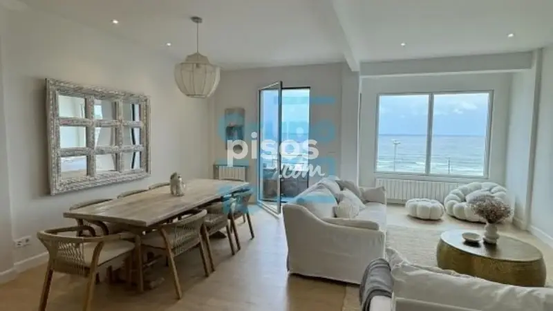 Apartamento en Alquiler Zurriola Vistas al Mar Amueblado Reformado