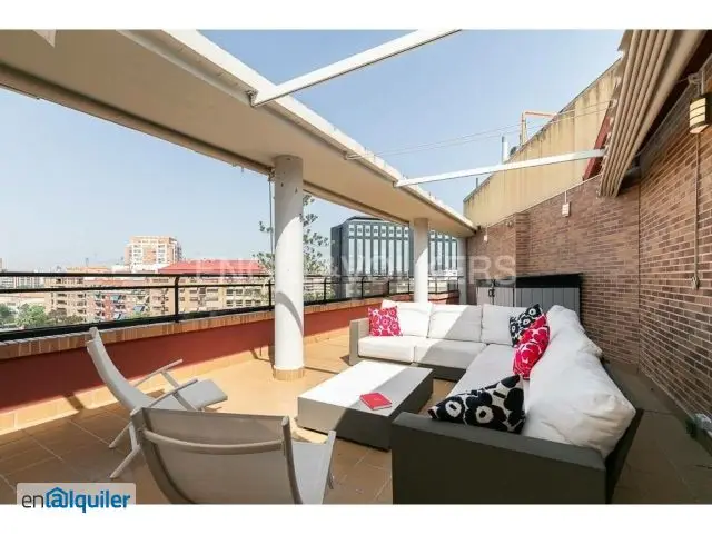 Alquiler Loft Amueblado Terraza El Pla del Real Valencia