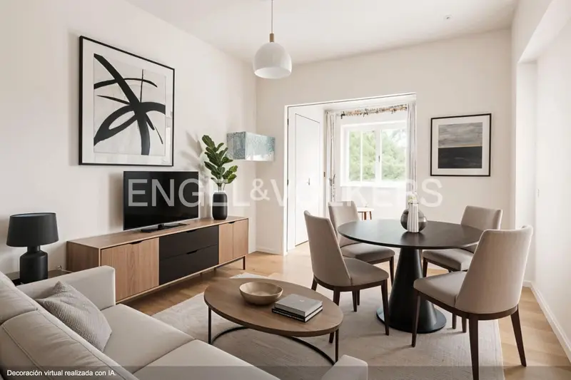 Atico en venta en Poble Sec Barcelona terraza vistas Montjuic