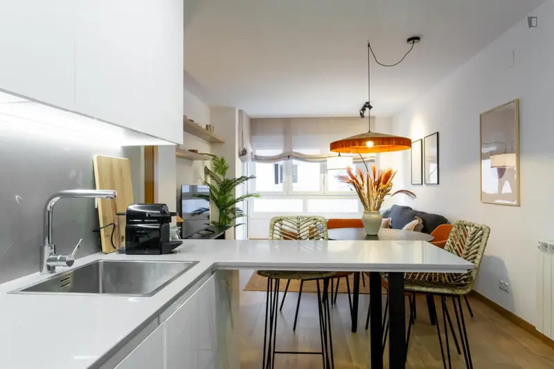Un piso de 1 habitación