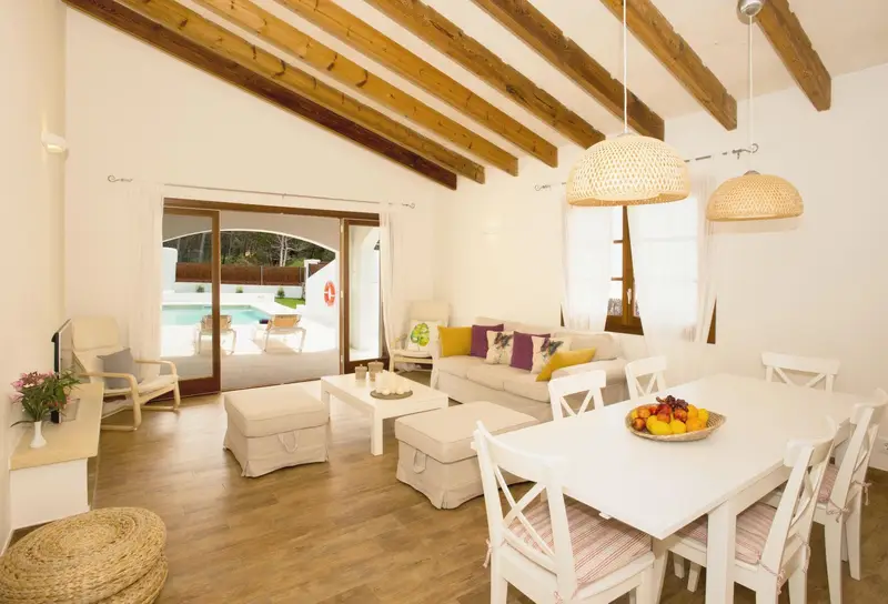Casa Villa 5 Dormitorios Menorca Alquiler Familia Piscina Barbacoa