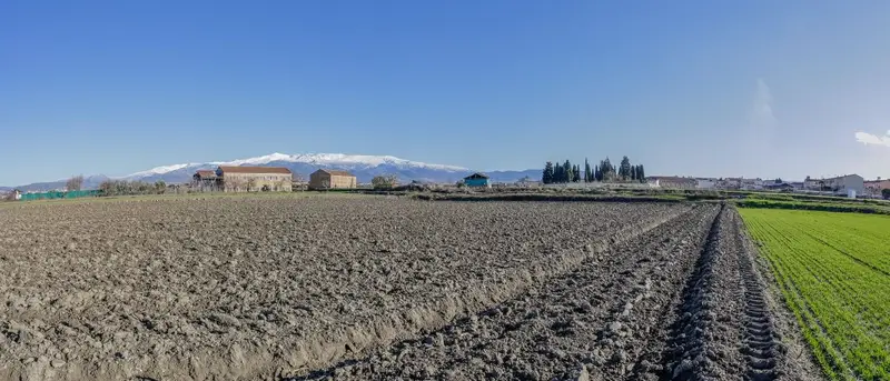 Finca Rústica en Cúllar Vega con Vistas a Sierra Nevada