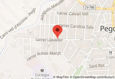 Vivienda Planta Baja Calle Llavador Pego