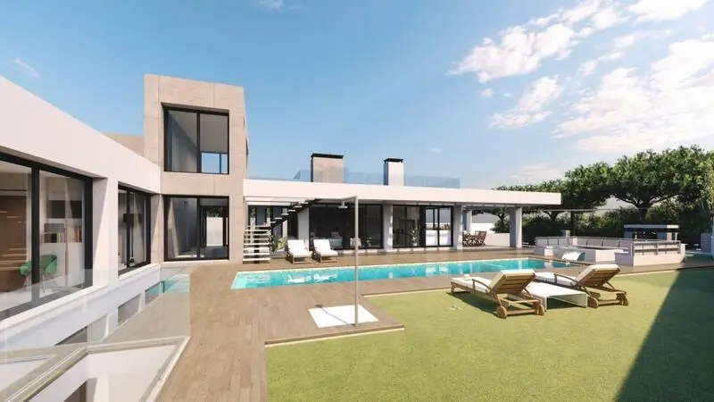 Villa de Lujo en Mijas Costa 3 Dormitorios Piscina Privada
