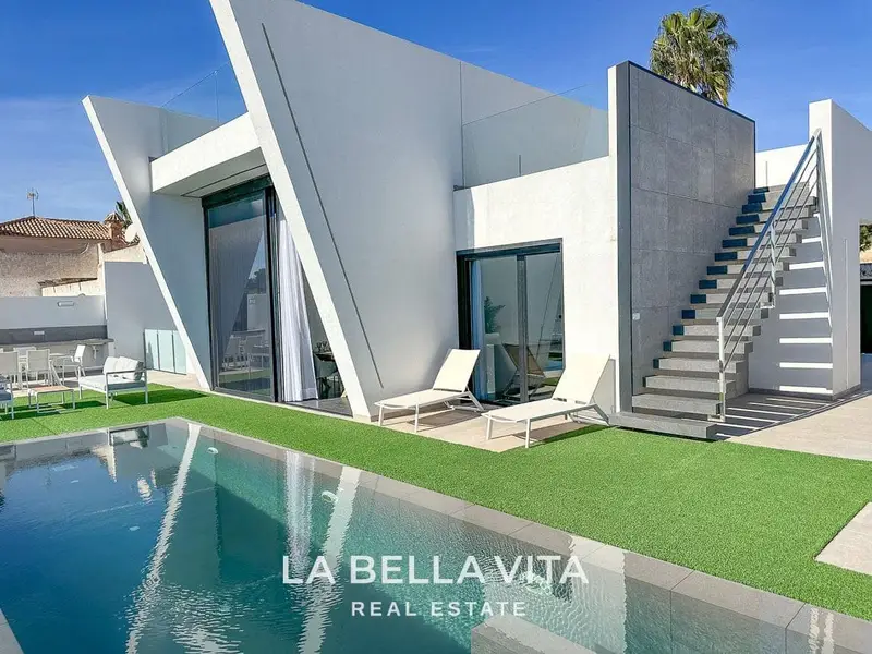 Villa Lujo Piscina Privada Garaje Torrevieja Los Balcones